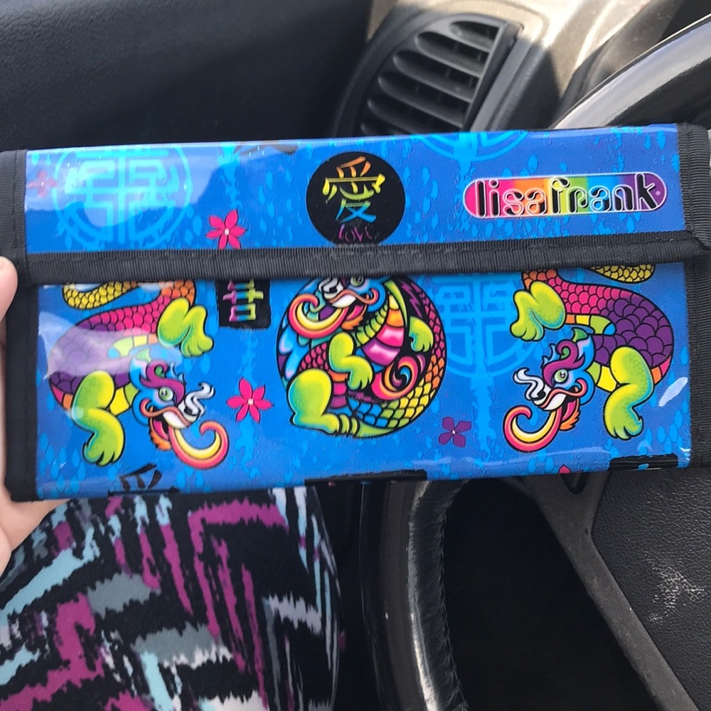 RARE Lisa Frank pencil case